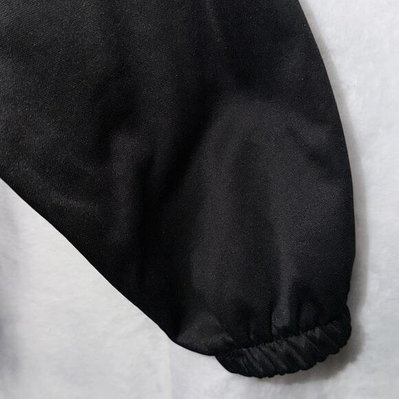 USA Olympics Jacket Mens Med Black Team USA Full Zip Olympic Committee Warm Up - Picture 5 of 11